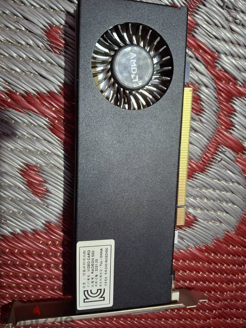 Rx 550 low profile 2gb ddr5 2