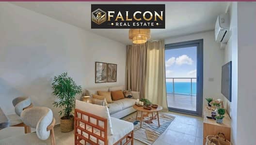 Chalet for sale with panoramic sea view from all rooms ready to move fully finished,  in Baymont El Galala, minutes from Porto El Sokhna.