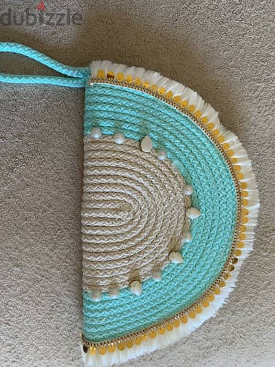 Summer Beach Bag جديدة - Handmade