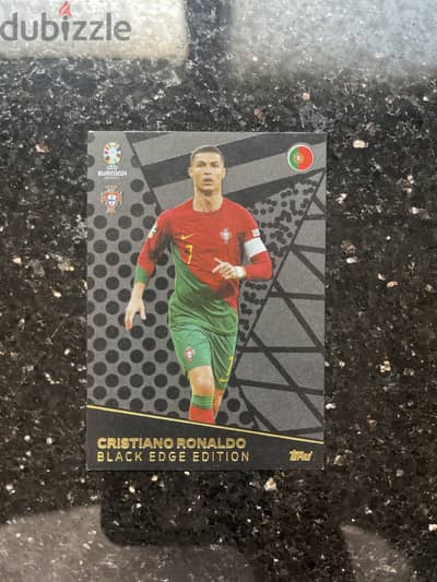 Black edge card 2024 euro Ronaldo,Kane,griezmann , giroud