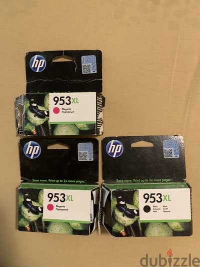 HP 953 XL Ink حبر اكس لارج اتش بي ٩٥٣