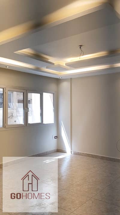 Apartment 120 meters, super deluxe finishing, Zahraa El Maadi, with garage, repeated floor, next to Carrefour Maadi