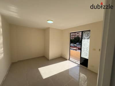 In Al-Rihab, a ground floor apartment with a garden in front of Gateway Mall for rent
