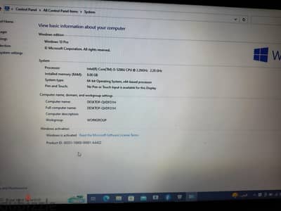 للبيع او للبدل لاب توب ديل كور اي فايف كارت شاشه نفيديا