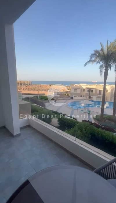 HOT PRICE 2BD Chalet Sea & Pool View Ready to Move for Sale in The Groove Ain sokhna