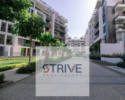 Apartment with garden prime location on open view direct on land scape in the heart of Fifth Settlement, in the Golden Square, Icon Compound.