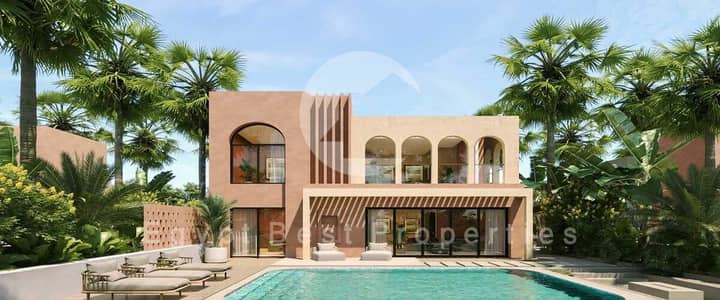 ريسيل اقل من سعر الماركت فيلا 4 غرف على الاجوون متشطب للبيع في أوجامي من سوديك راس الحكمة الساحل الشمالي
