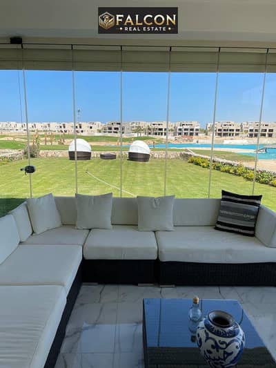 One step from the sea 300 sqm villa for sale with a lagoon view from all rooms Marina 8 North Coast Minutes from New Alamein Latin District & marassi