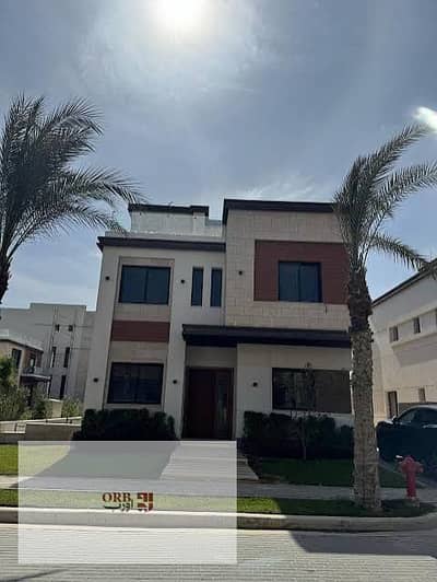 Luxury Corner Twin House for Sale in Azzar New Cairo 305 sqm + 380 sqm Land + 100 sqm Roof 5 Bedrooms Clubhouse View Hany Saad Design