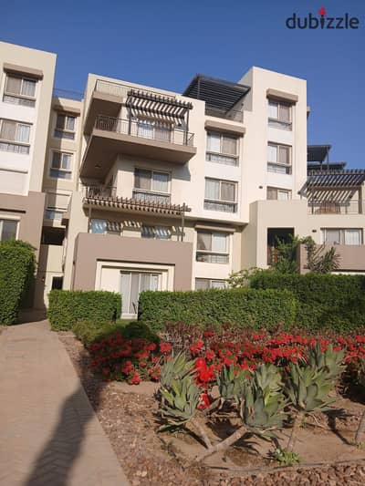 With Pool View Duplex with garden for sale Finished and Ready in Uptown Cairo Mokattam by Emaar