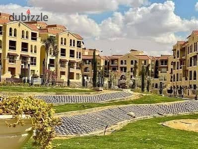 شقه للبيع أرضي بجاردن 133م + 40م جاردن | المرحلة الأولى | كمبوند المعادي فيو | استلام فوري .