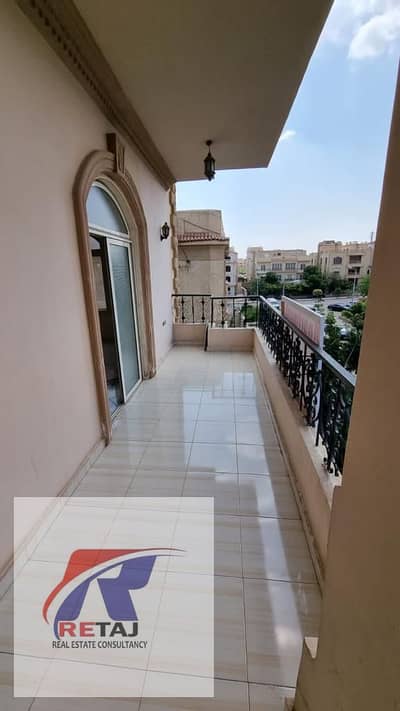 New apartment for rent in the Fifth Settlement, Second District, 185 square meters, super deluxe finishing, for 23,000 EGP per month,