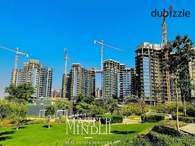Apartment for sale in Village Views - Zed west with lowest Down payment and installments till 2031, Fully Finished with ACs, Double view facing north
