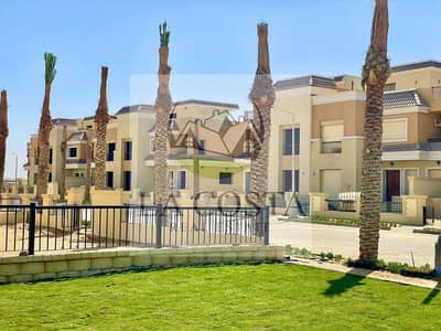 Villa with a distinctive view in the Sarai compound, immediate delivery, the lowest price in the market
