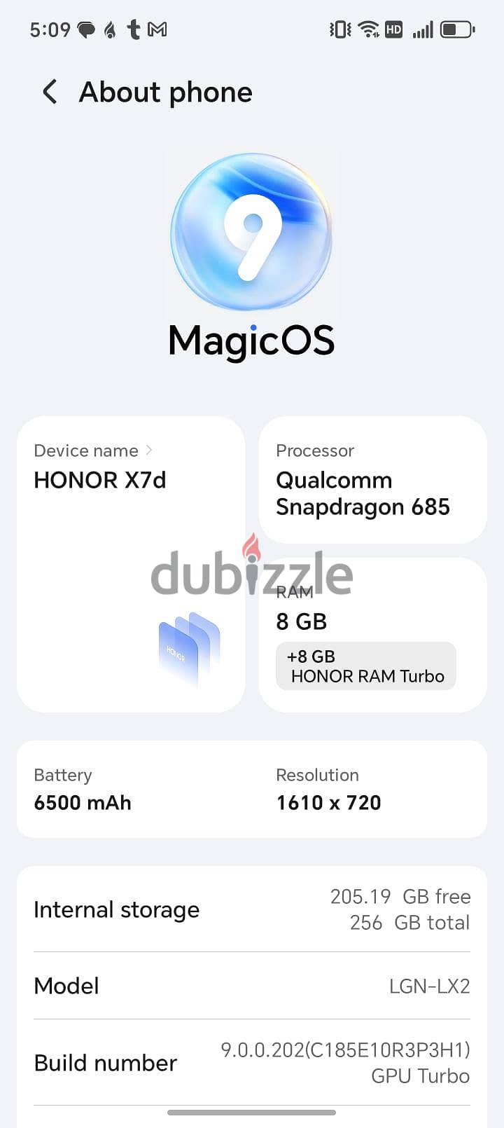 Honor X7b 3
