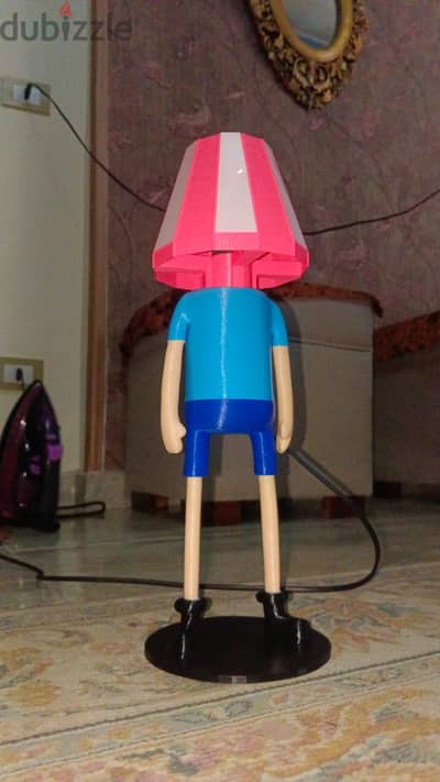 انا اباجورة - جديد مطبوع 3D بينور ارتفاع 37cm