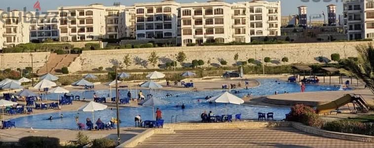 قريه بانوراما بيتش الساحل الشمالي الكيلو 76 شاليه علوي للإيجار