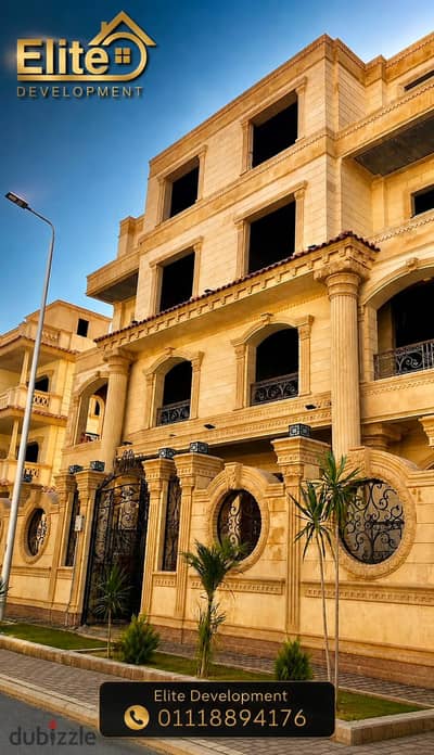 Apartment for Sale 3 Bedrooms 235 SQM Direct from the Owner Koronfel Villas Prime View garden  Near Al Rehab One of the Best Locations in New Cairo