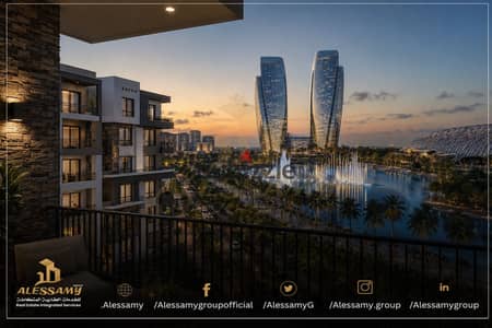 Exclusive 140 sqm Apartment | Direct View of the Stream and Madinaty Spine