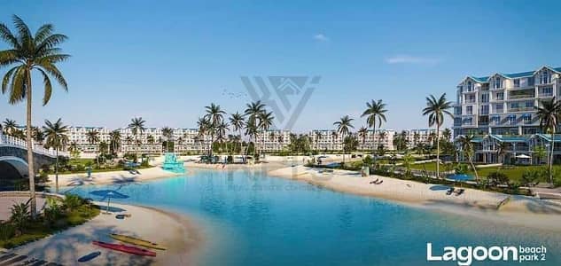 بأقل سعر في الماركت اكبر مساحه اي فيلا بجاردن 80م وناصبه بحريه مباشره علي الاجون من جانبين  في ماونتن فيو اى سيتي تقسيط 7 سنوات