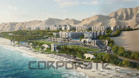 Hotel chalet with only 10% downpayment with a direct view of the best lagoon in the project, steps from the sea
