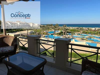 Fully Furnished Chalet with Roof | Pool & Sea View | Prime Location | La Vista 3 Ain Sokhna