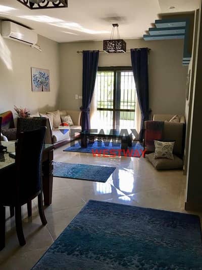 Ground apartment for rent in Westown -Elsheikh zayed
