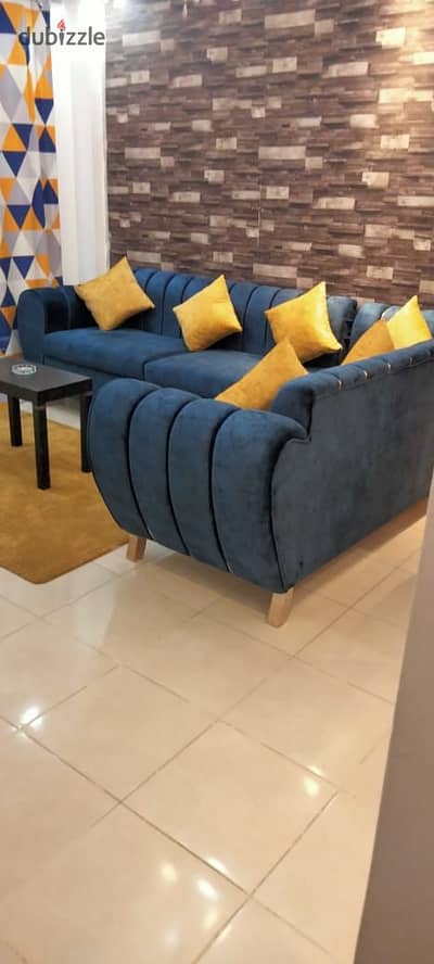 Furnished apartment for rent in Madinaty, B7