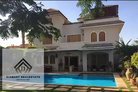 For first time, Own your Villa with private pool at Special price in New Capital, next to Diplomatic Quarter and Green River Over 12Years.