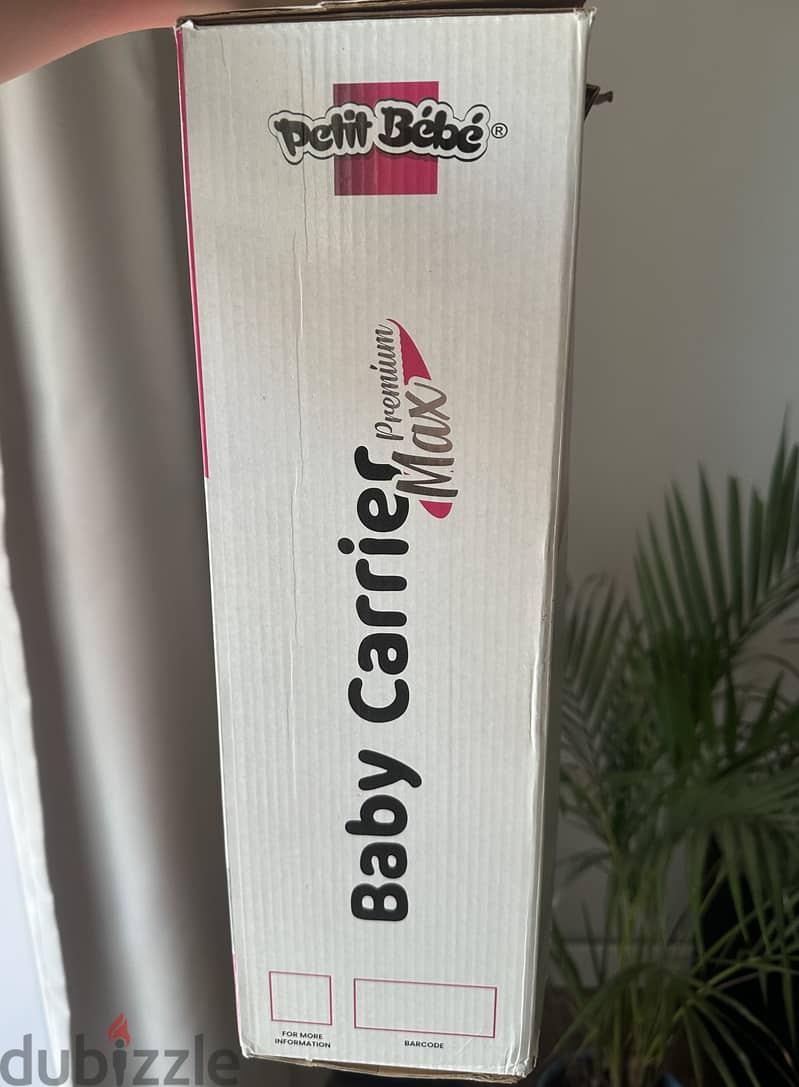 Petit bebe carrier premium max 0-24 1