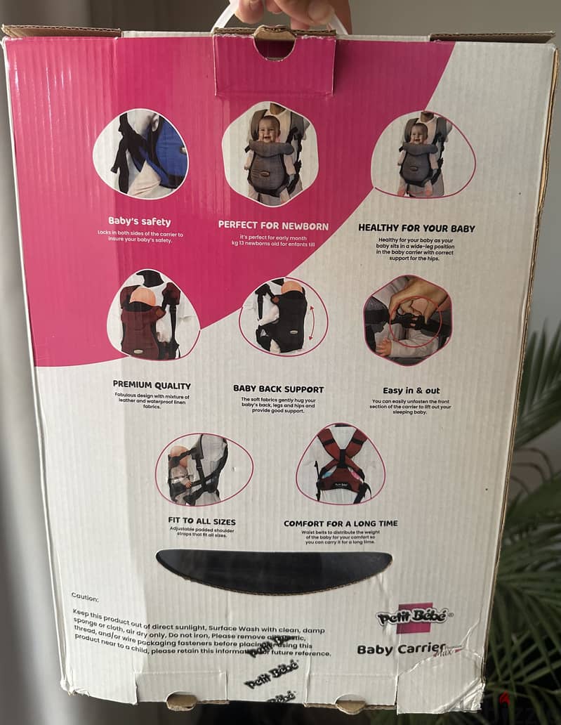 Petit bebe carrier premium max 0-24 2