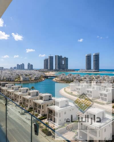 50% خصم استلام فورى ع البحر و اللاجون  متشطب شقه للبيع فى مزارين بجوار ابراج العلمين و بالقرب من الحى اللاتينى و مارينا mazarine new alamein , marina