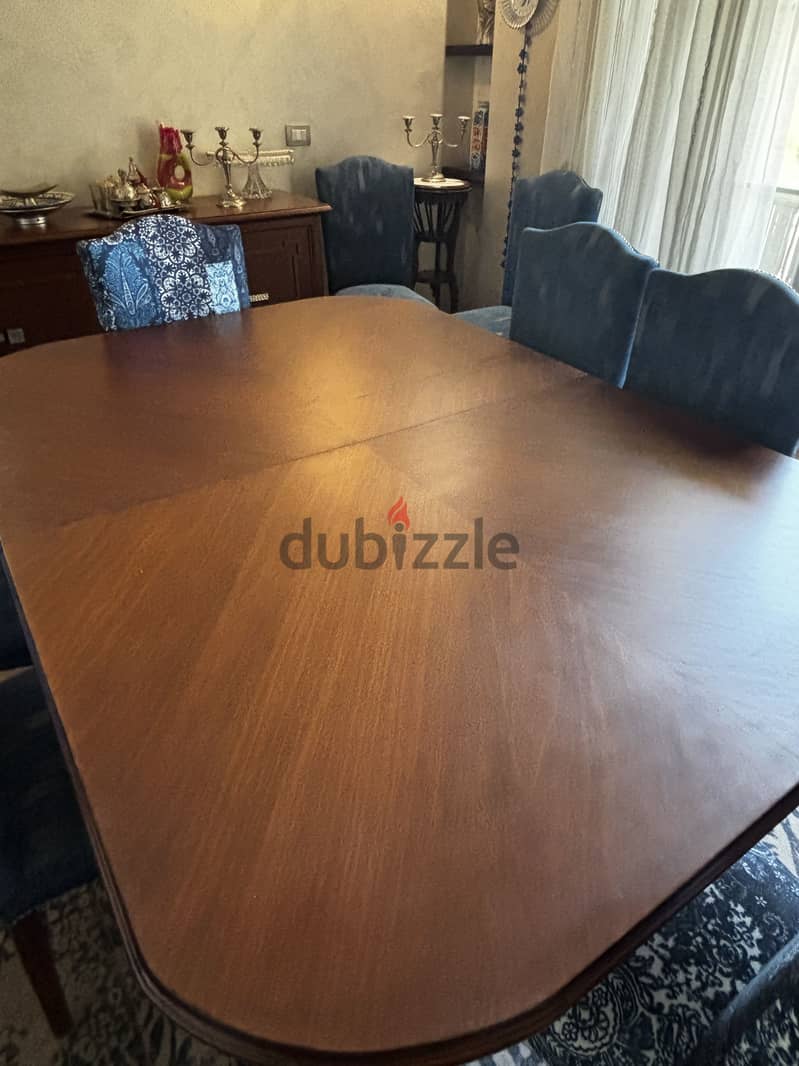 Dining table + 10 chairs 2