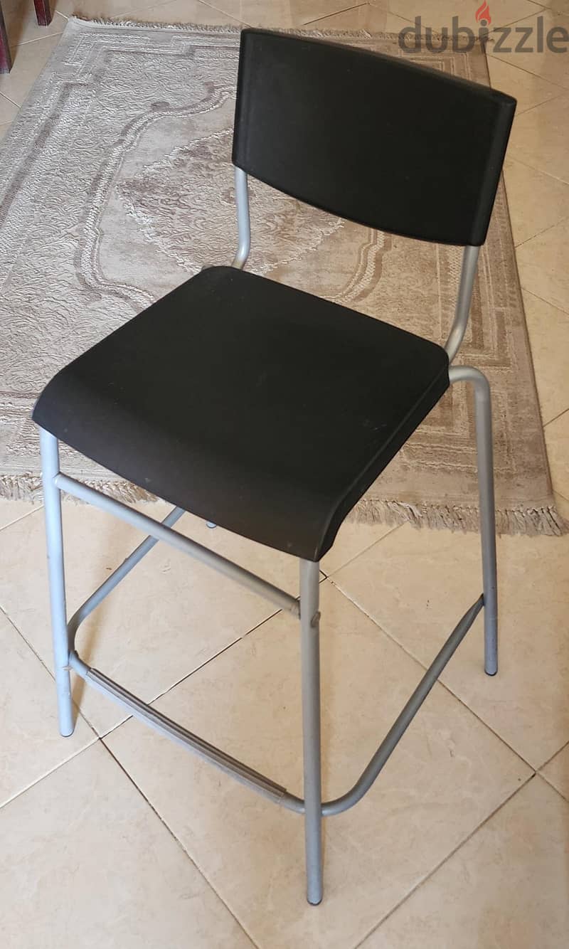 2 IKEA bar chairs (STIG) 1