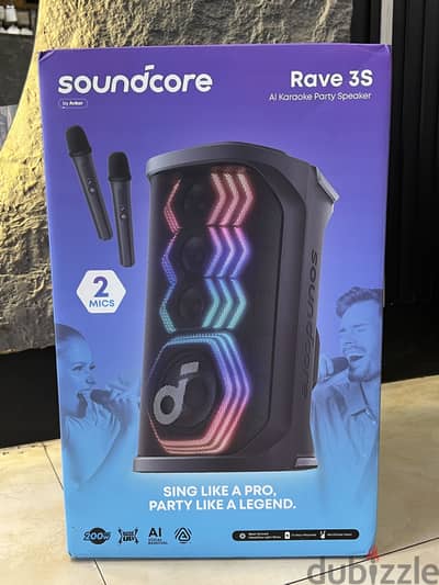 Original Soundcore rave 3s