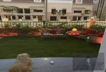 158m² ground-floor apartment with a garden in Sarai Compound: 5% down payment with the balance payable in installments over 12 years, or a 54% discoun