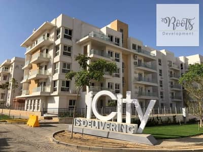 للبيع شقة ارضى بحديقة استلام فورى فى ماونتن فيو أي سيتى - أكتوبر For Sale Apartment with garden, Ready to move, in Mountain View iCity - October
