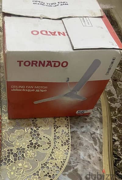 مروحة سقف tornado اصلي