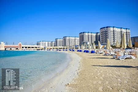 Apartment for immediate occupancy in New Alamein, in the Latin Quarter, super deluxe finishing, with rental income in dollars, next to Palm Hills Nort