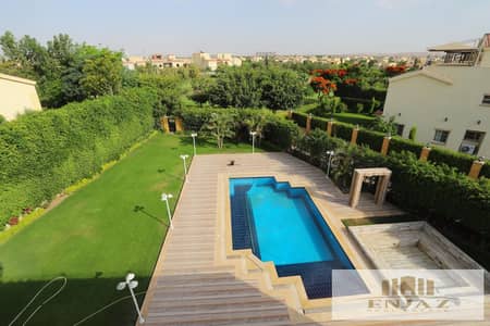 فيلا للبيع في مدينتي نموذج V تطل علي الجولف بأكبر مساحة أرض 1300
