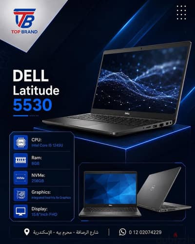  Dell Latitude5530 لاب حديث مناسب البرمجه والأعمال المكتبيخ