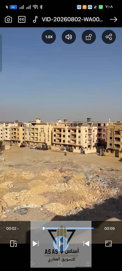 شقة للبيع في الاندلس بجوار  أرض الجمعيات كمباوند جنة ودار مصر والجامعة الأمريكية والتسعين الجنوبى