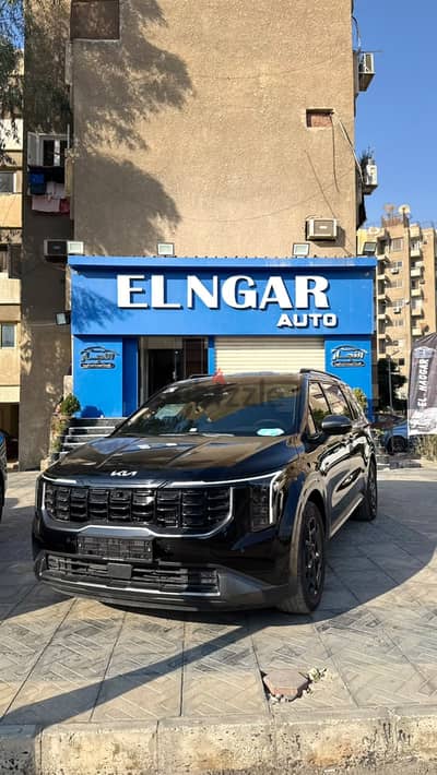 كيا كرنفال 2025 X-Line Hybrid أعلى فئة – دفع ثنائي (2WD)  المواصفات: