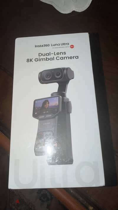 Insta360 Luna Ultra – Dual-Lens 8K Gimbal Camera – NEW