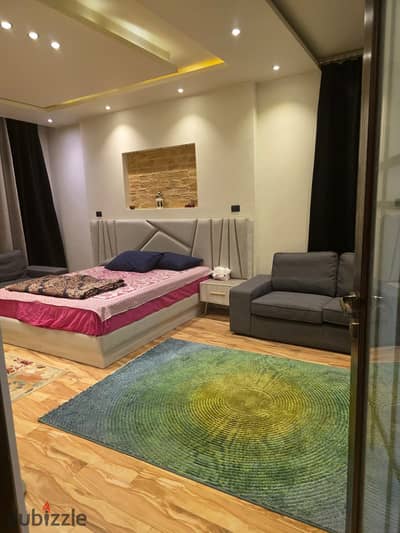 Fully furnished apartment for rent in The Waterway compound, New Cairo (Fifth Settlement); prime location.