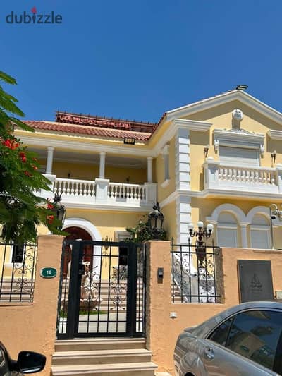 The cheapest fully finished standalone villa with a private garden and swimming pool in New Cairo, ready for immediate delivery, in the prestigious Hy