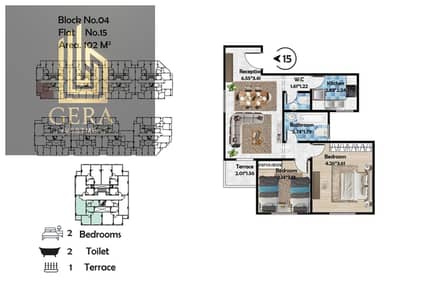 102 sqm Apartment for Sale in Lake View Mokattam | Pool View | 7-Year Installments