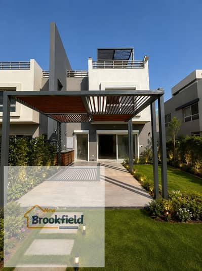 Exclusive First-Use Corner Townhouse for Rent in Hyde Park New Cairo