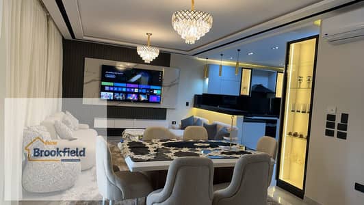 دوبلكس بحديقه للايجار مفروش مودرن التراسوبر لوكس فى كمبوند هايد بارك نيو كايرو Luxury Furnished Duplex with Private Garden for Rent in Hyde Park New