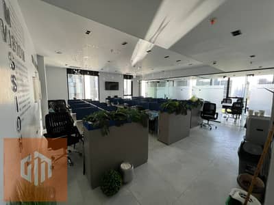 Office for rent fully finished with air conditioning in an area of 141m in a prime location inside Hyde Park, Fifth Settlement, New Cairo
